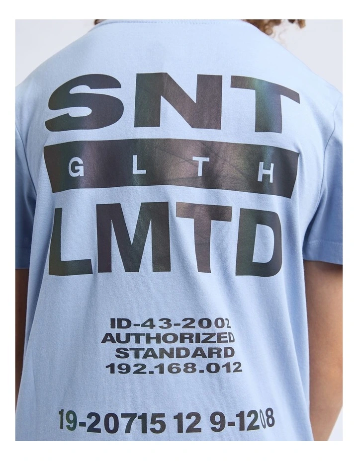 Gradient Tee (8-16 Years) in Blue image 5
