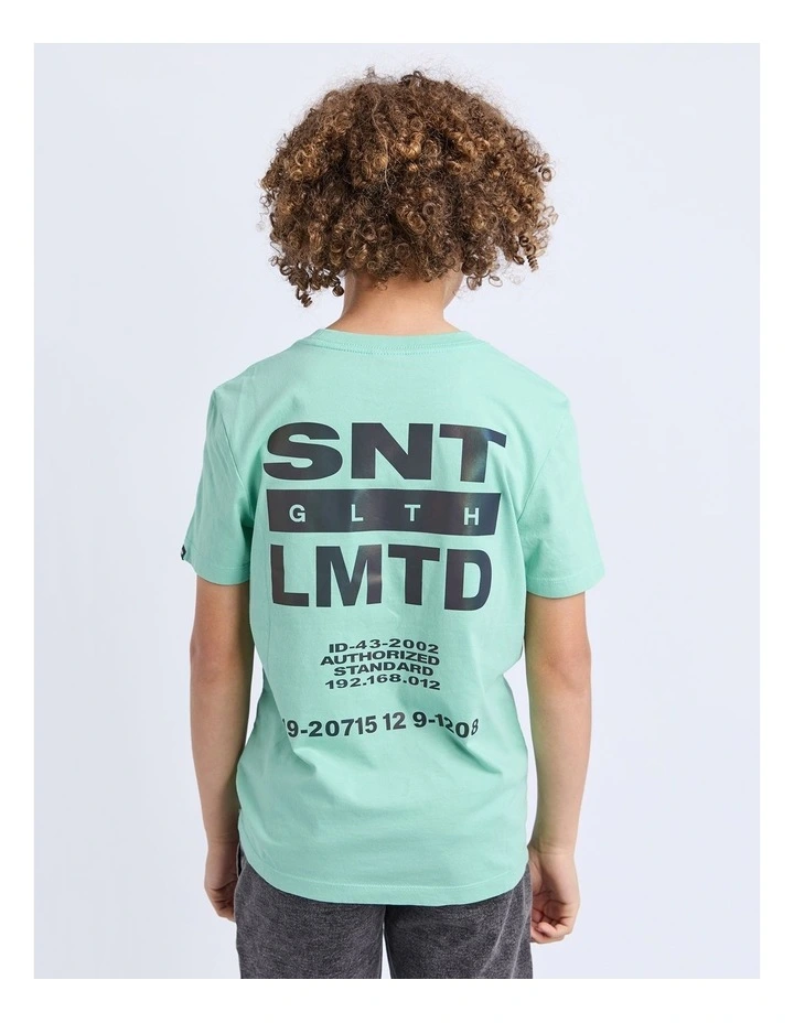 Gradient Tee (8-16 Years) in Green image 2