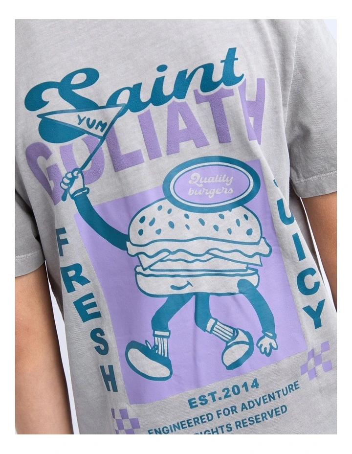Fresh Tee (8-16 Years) in Grey image 5