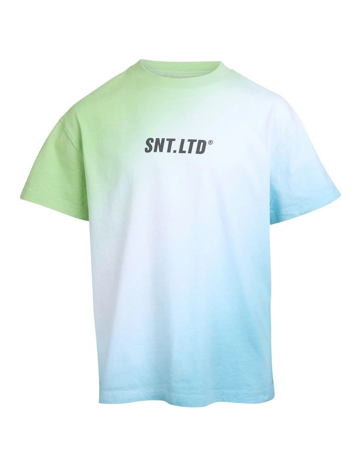 Fade Tee (8-16 Years) in Green image 5