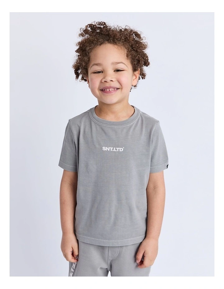 Podium Tee (3-7 Years) in Grey image 1