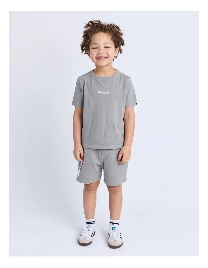 Podium Tee (3-7 Years) in Grey image 4
