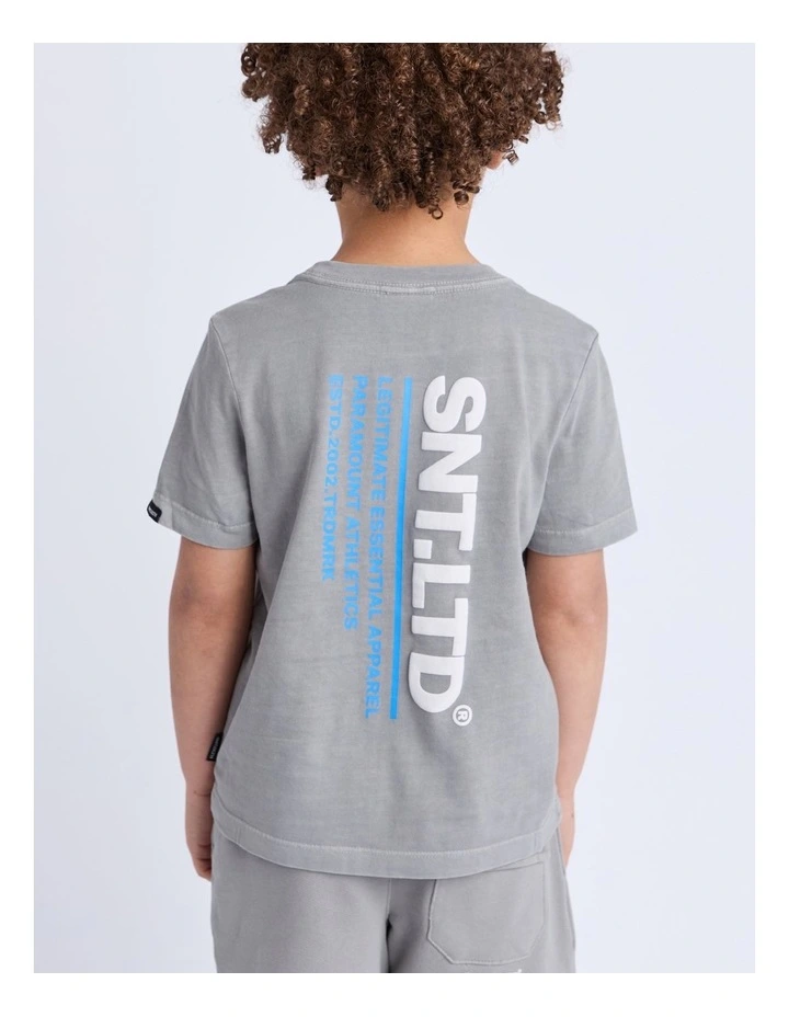 Podium Tee (3-7 Years) in Grey image 5