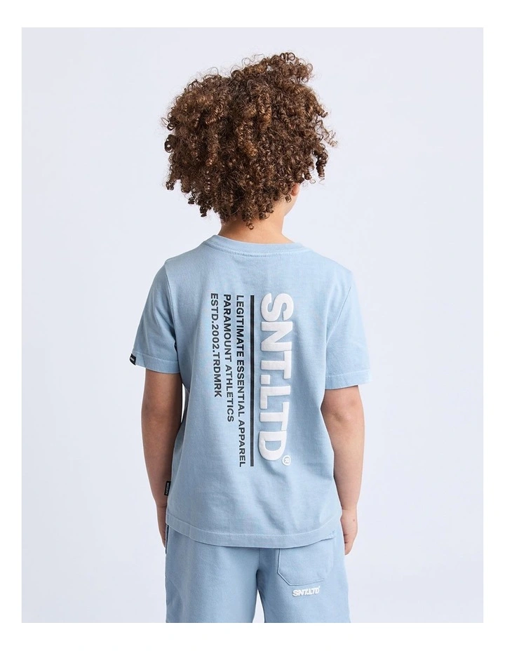 Podium Tee (3-7 Years) in Blue image 2