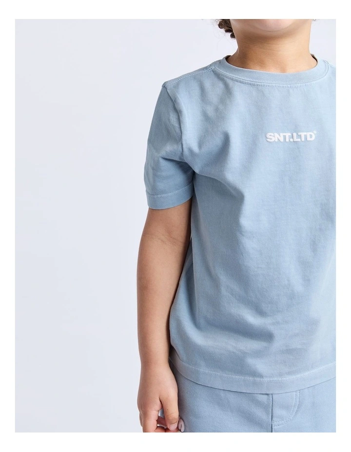 Podium Tee (3-7 Years) in Blue image 4