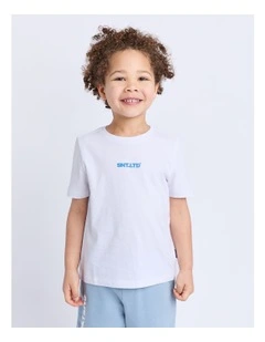 Podium Tee (3-7 Years) in White