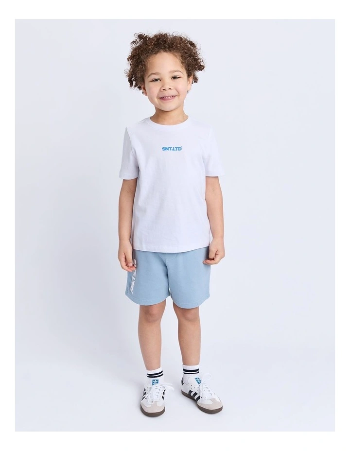 Podium Tee (3-7 Years) in White image 3
