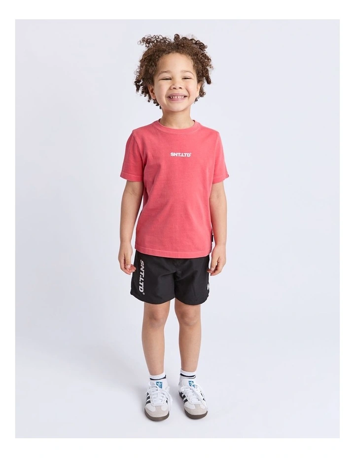 Pace Tee (3-7 Years) in Red image 3