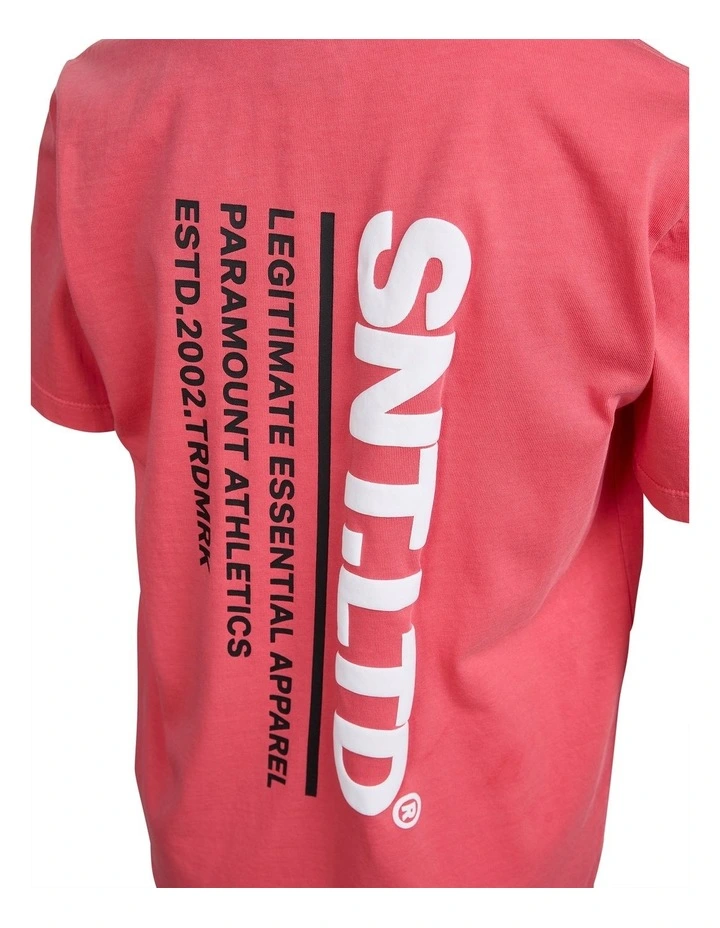 Pace Tee (3-7 Years) in Red image 3