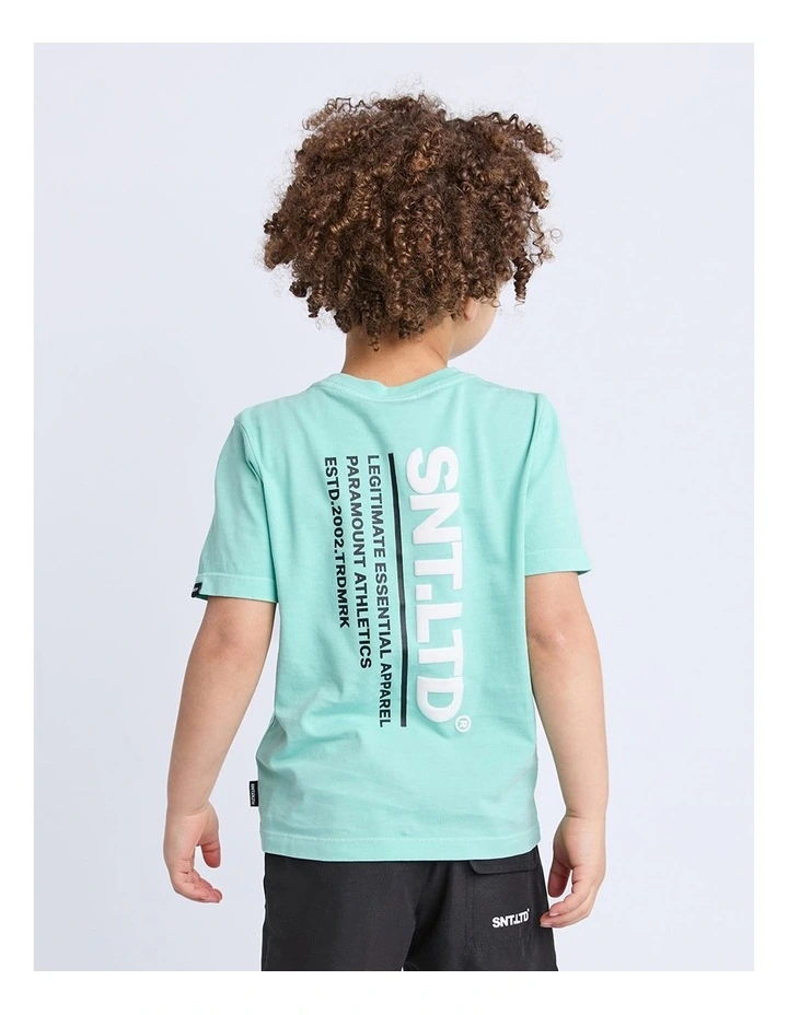 Pace Tee (3-7 Years) in Green image 2