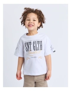 Limited Tee (3-7 Years) in White