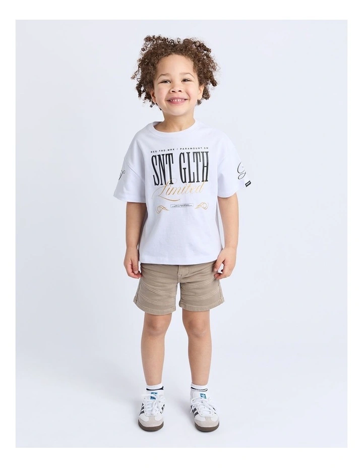 Limited Tee (3-7 Years) in White image 4