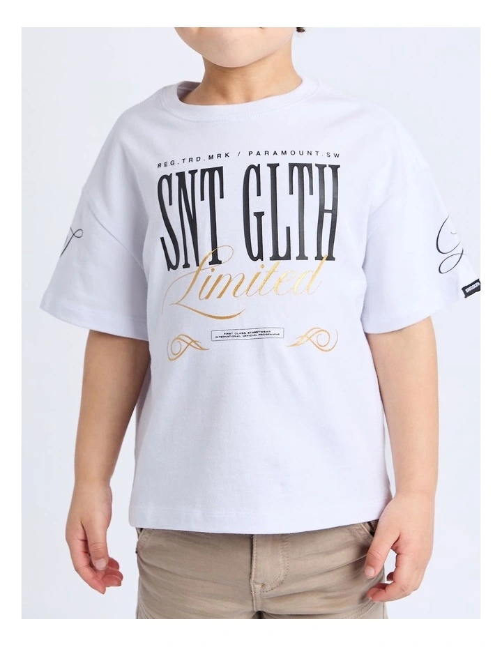 Limited Tee (3-7 Years) in White image 5