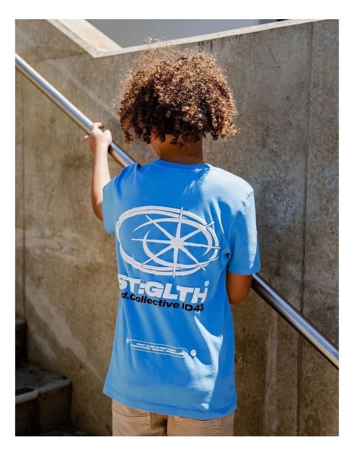 Collective Tee (3-7 Years) in Blue image 2