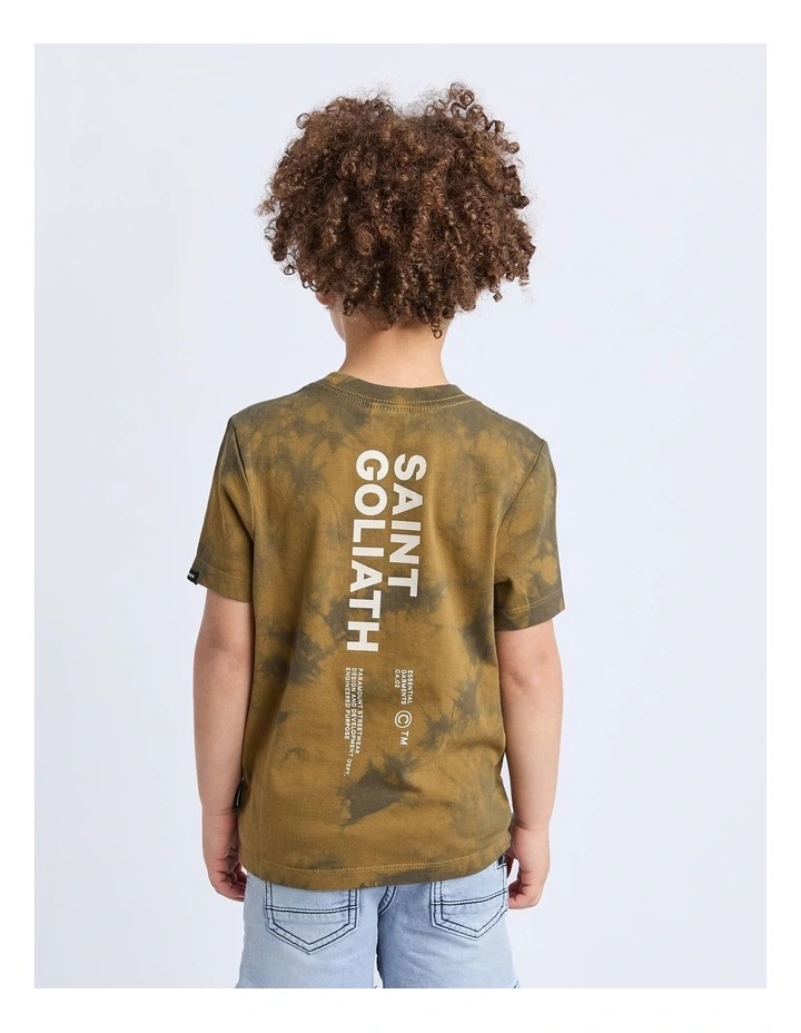 Alpha Tee (3-7 Years) in Khaki image 2