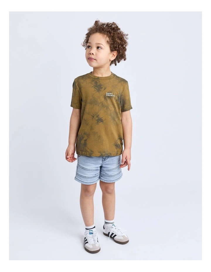 Alpha Tee (3-7 Years) in Khaki image 3