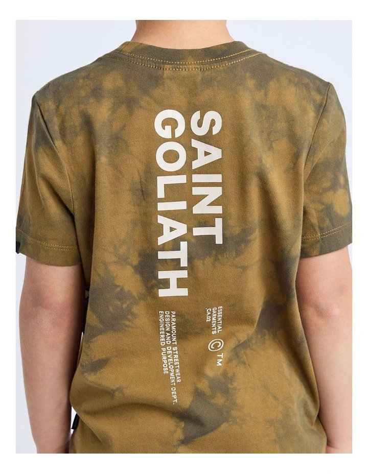 Alpha Tee (3-7 Years) in Khaki image 4