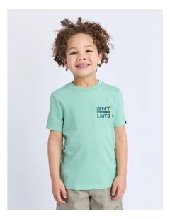 Gradient Tee (3-7 Years) in Green