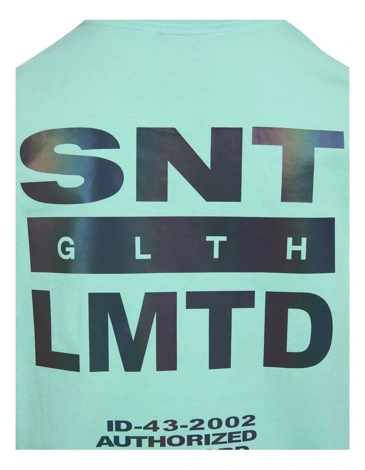 Gradient Tee (3-7 Years) in Green image 7