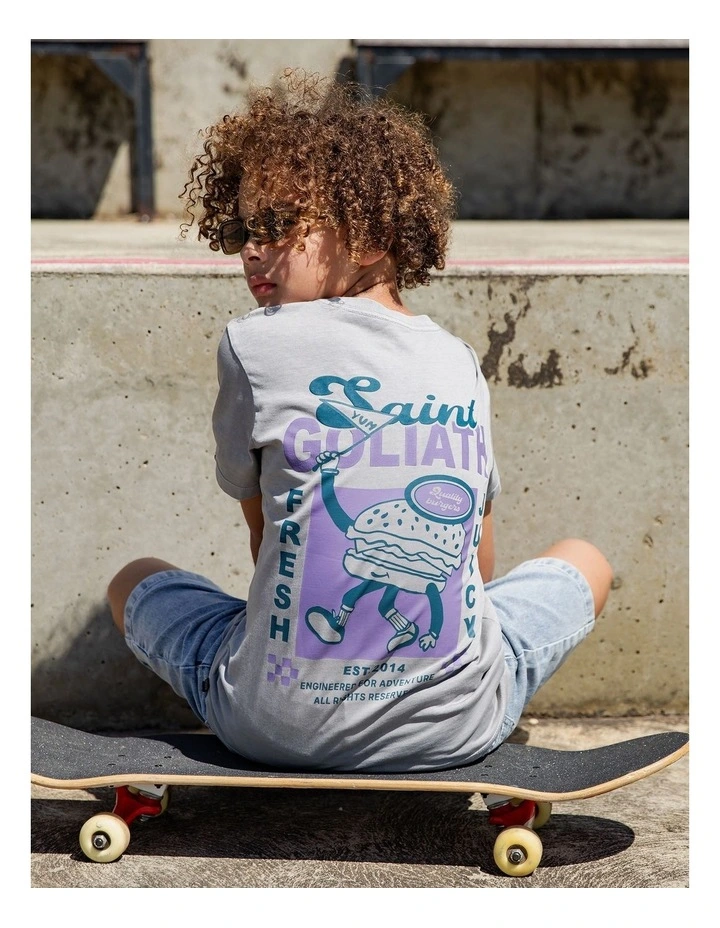 Fresh Tee (3-7 Years) in Grey image 2