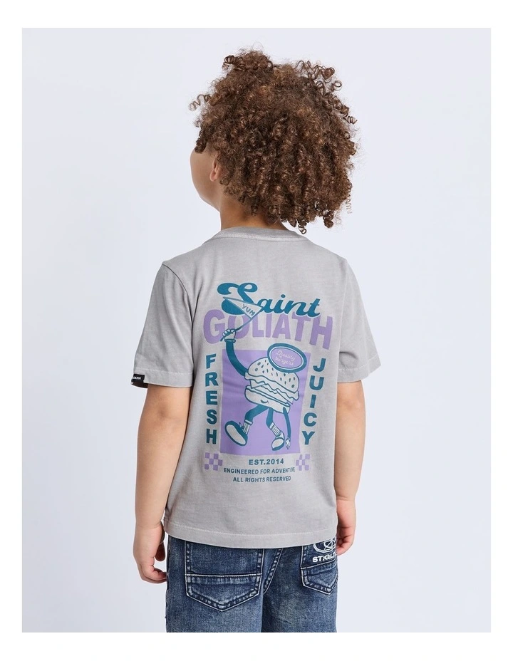 Fresh Tee (3-7 Years) in Grey image 3