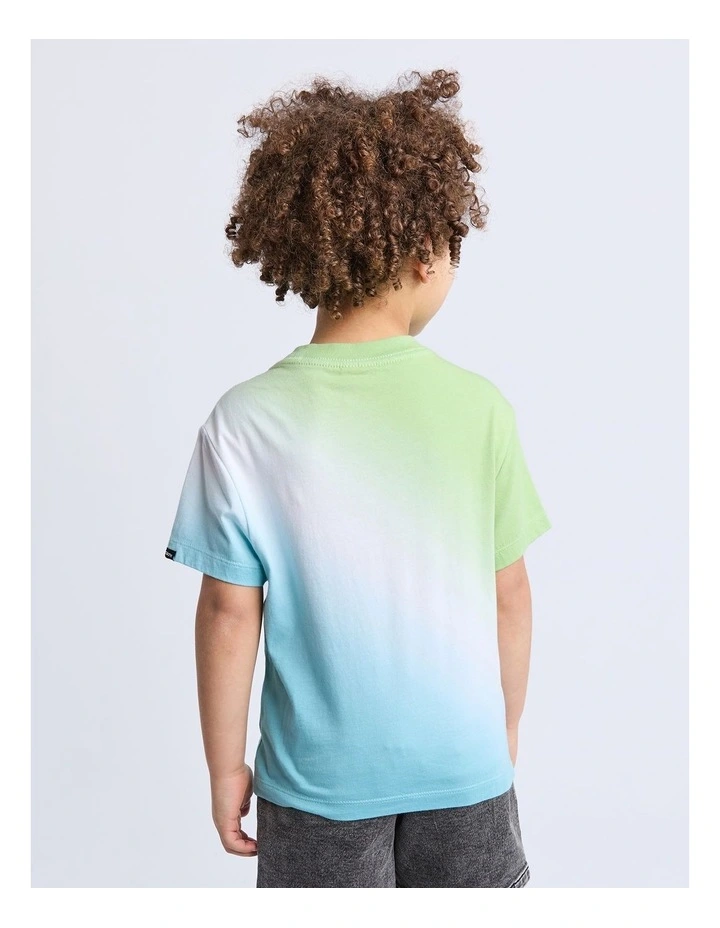 Fade Tee (3-7 Years) in Green image 2