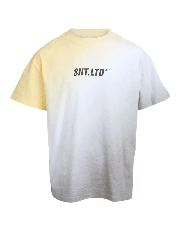 Fade Tee (3-7 Years) in Yellow image 6