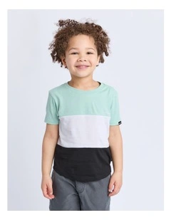 Splice Tee (3-7 Years) in Green