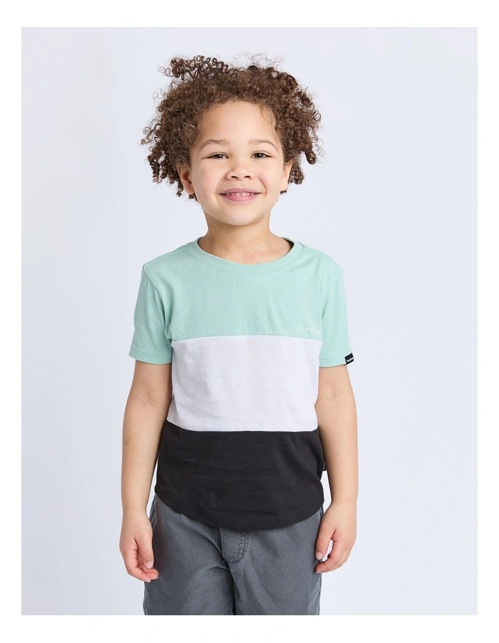 Splice Tee (3-7 Years) in Green image 1
