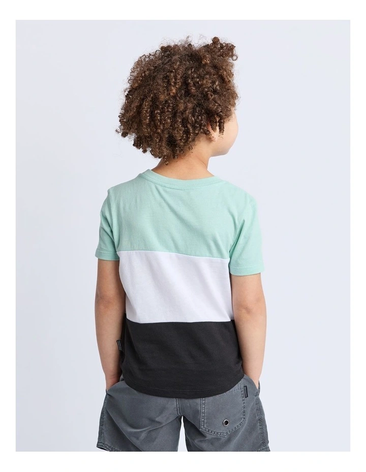 Splice Tee (3-7 Years) in Green image 2