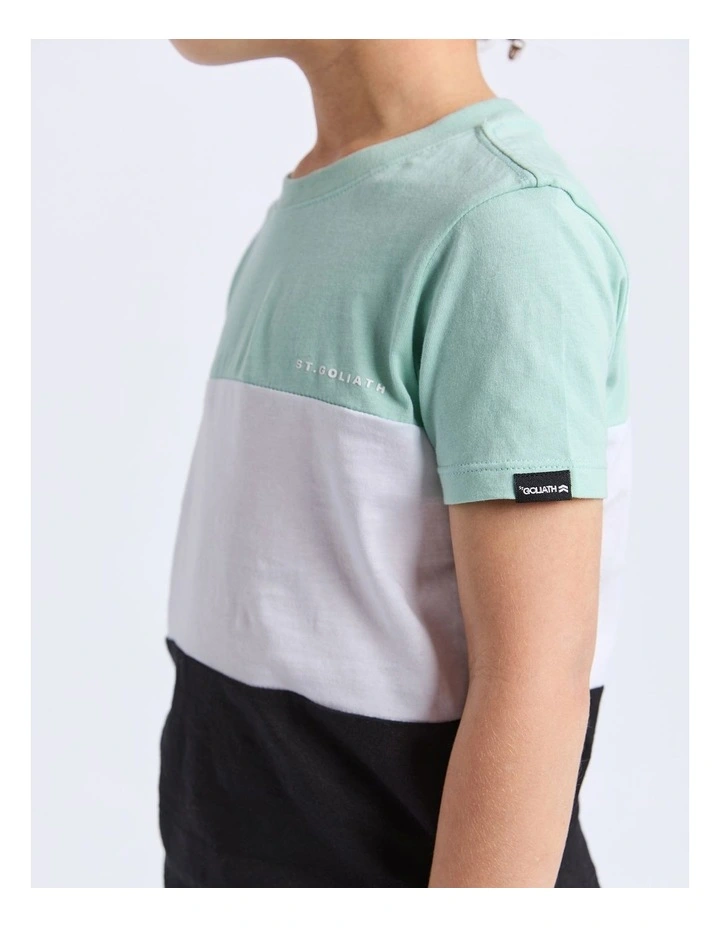 Splice Tee (3-7 Years) in Green image 4