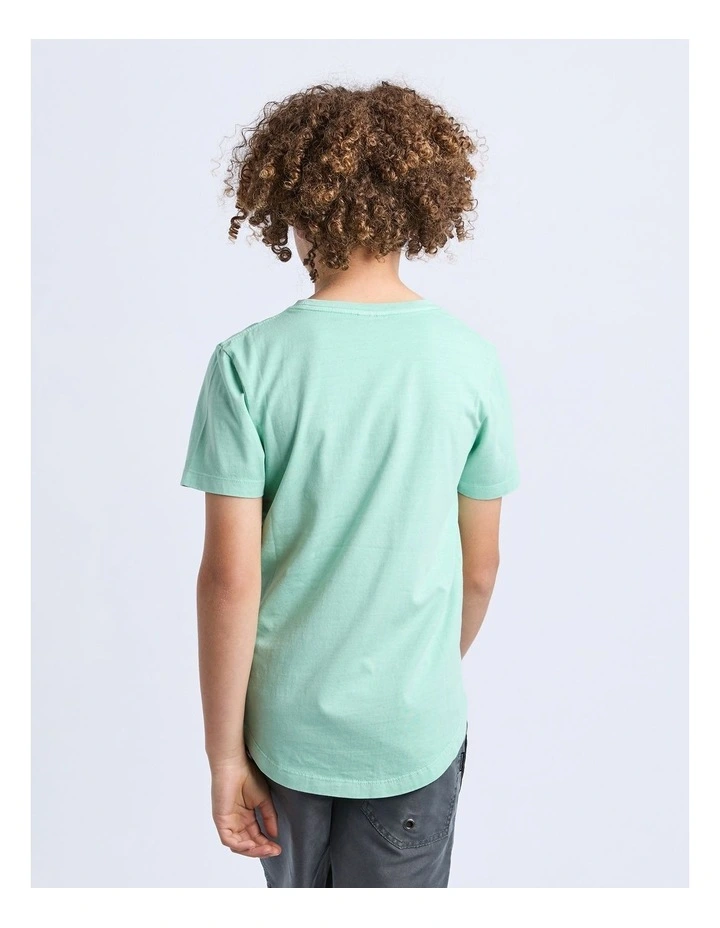 Essential Tee (8-16 Years) in Green image 2