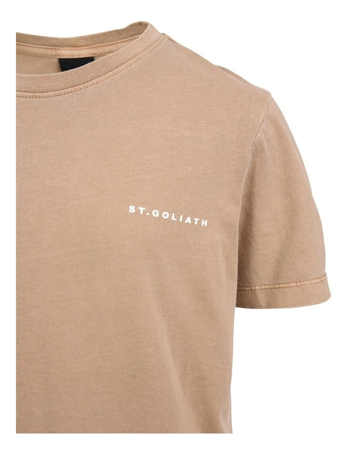 Essential Tee in Brown image 3