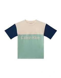 Blocking Short Sleeve T-shirt (8-16 Years) in Multi
