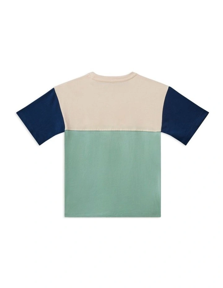 Blocking Short Sleeve T-shirt (8-16 Years) in Multi image 2