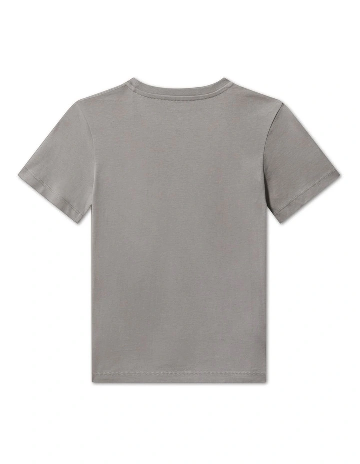 Logo Tee (8-16 years) in Grey image 2