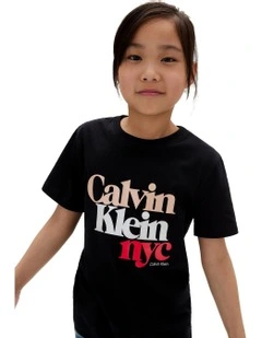 NYC Logo T-shirt in Black