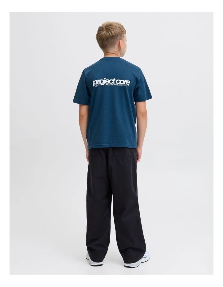 Jcounion Back Print T-Shirt in Titan image 4