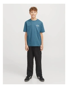 Jebrandes Back Relaxed T-Shirt in Oceanview