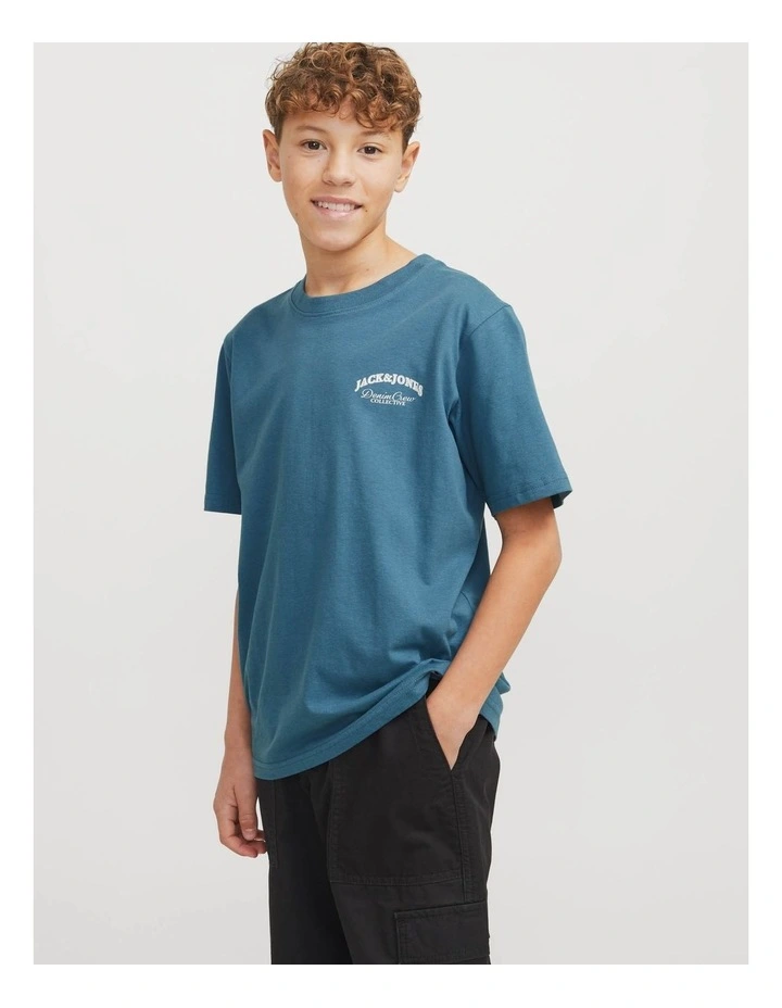 Jebrandes Back Relaxed T-Shirt in Oceanview image 3