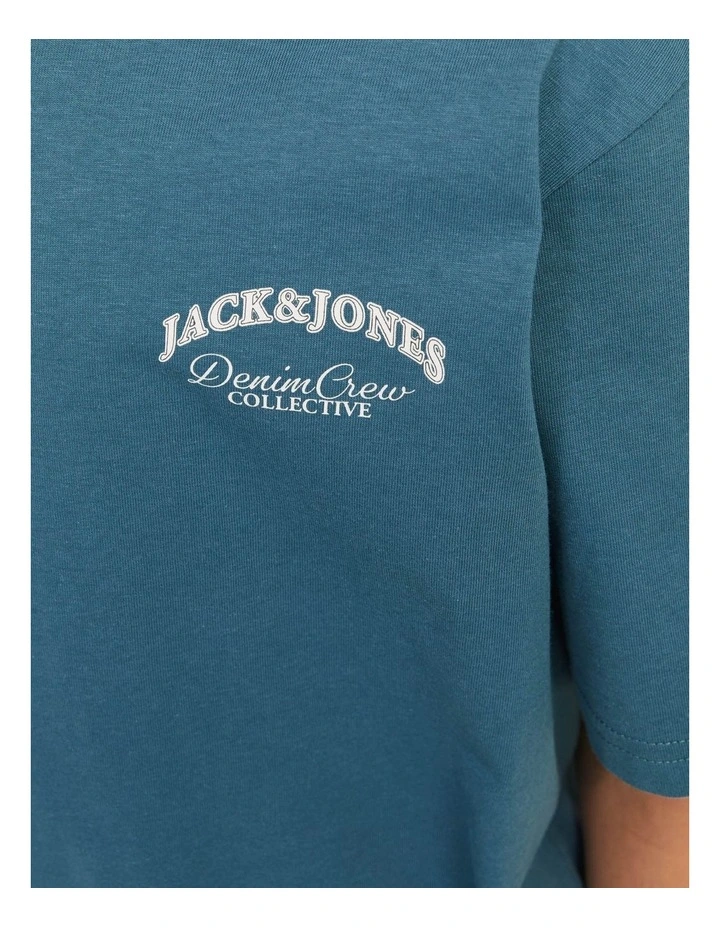 Jebrandes Back Relaxed T-Shirt in Oceanview image 5
