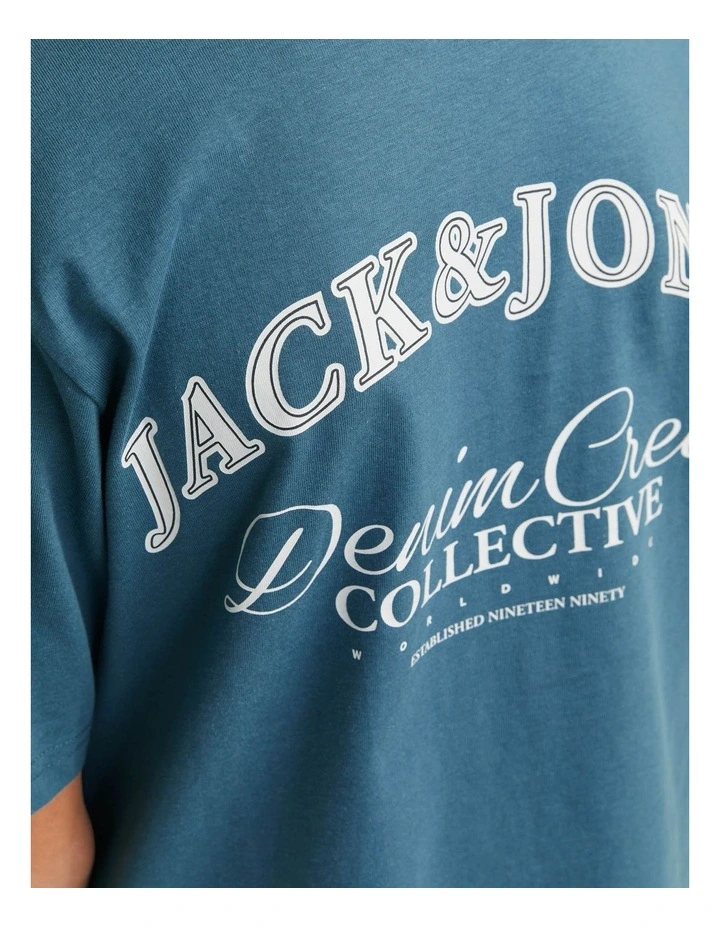 Jebrandes Back Relaxed T-Shirt in Oceanview image 6