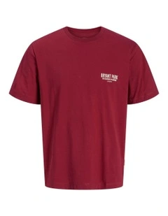 Joryork Back T-Shirt in Tibetan Red