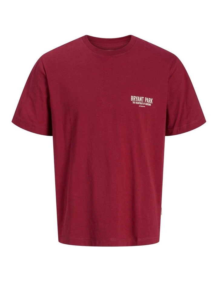 Joryork Back T-Shirt in Tibetan Red image 1