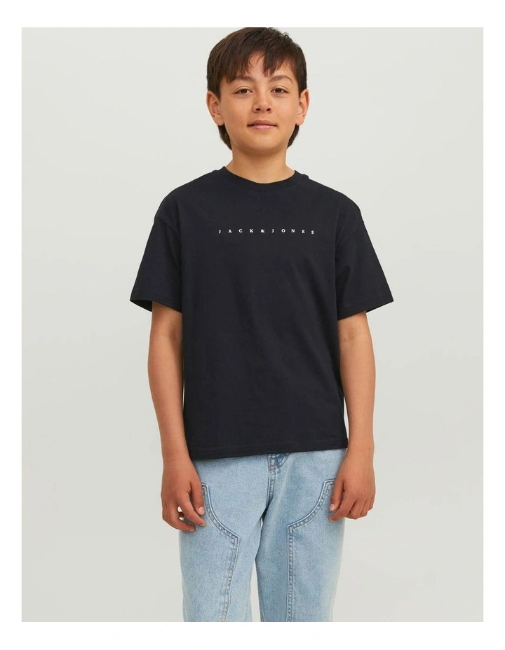 Jjestar T-shirt in Black image 3