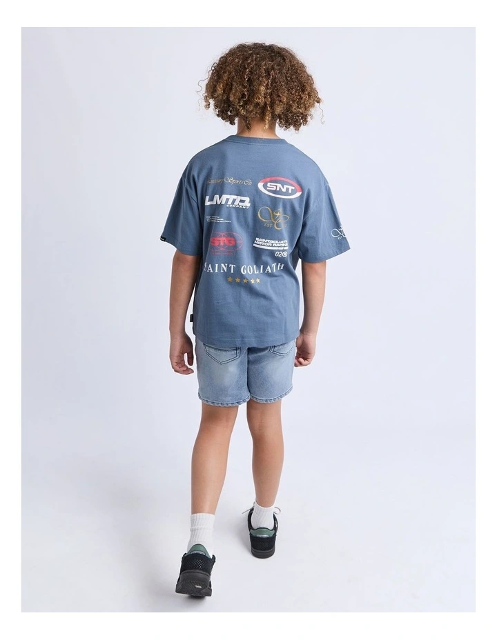 Logo Series Tee (8-16 Years) in Grey image 3