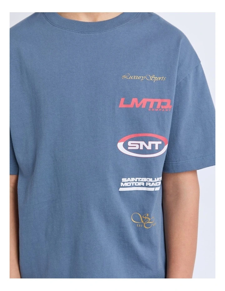 Logo Series Tee (8-16 Years) in Grey image 5