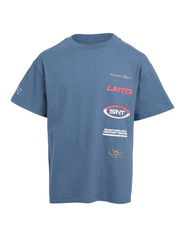 Logo Series Tee (8-16 Years) in Grey image 6