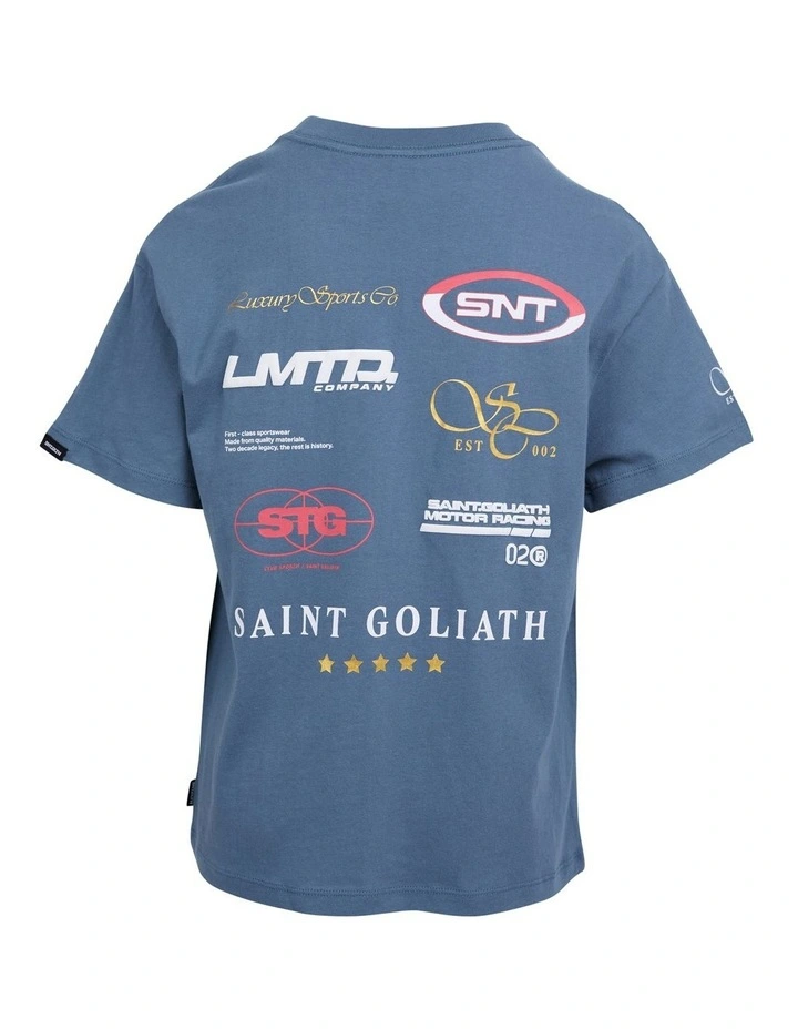 Logo Series Tee (8-16 Years) in Grey image 7