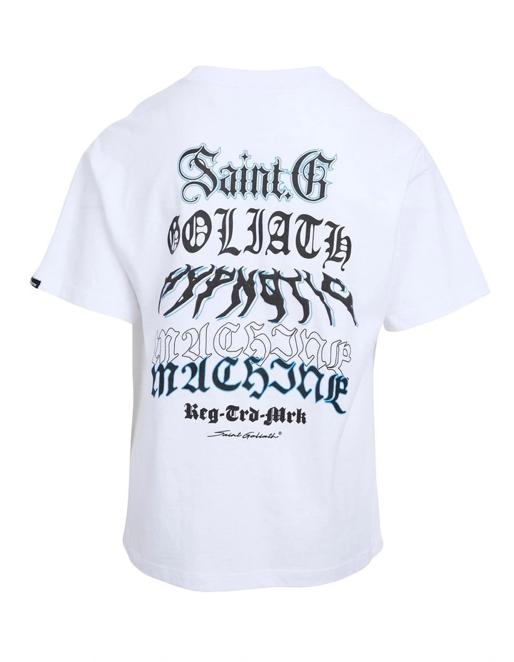 Turntable Tee (8-16 Years) in White image 7